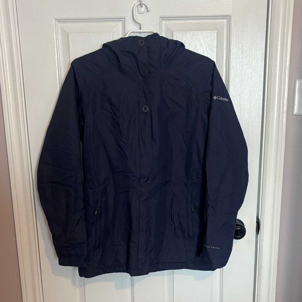 Columbia Women's Navy Raincoat